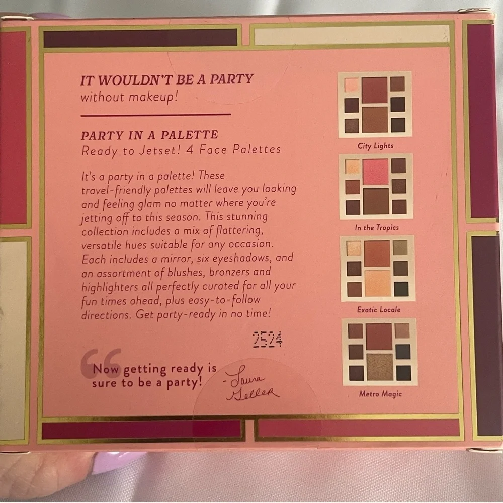 LAURA GELLER NEW YORK Annual Party in a Palette Full Face Palette Makeup NEW - Picture 3 of 6